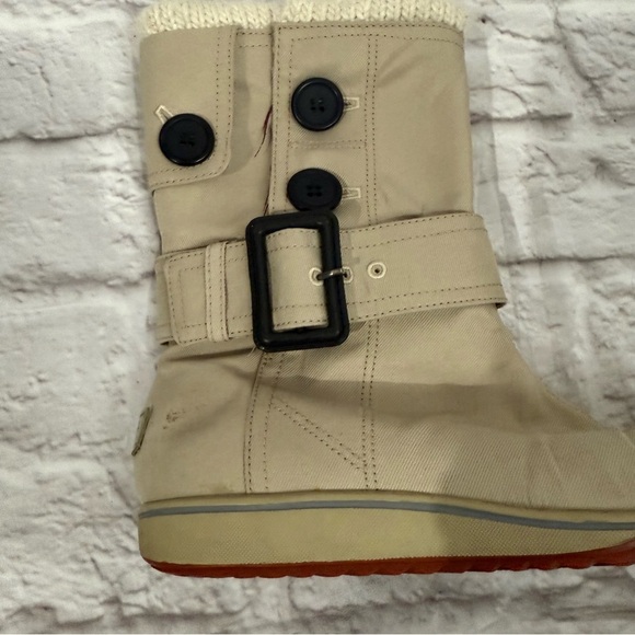 Sorel Milano Breve NL1741-102 Boot Women's 5.5 Beige Off White Waterproof - Picture 4 of 9